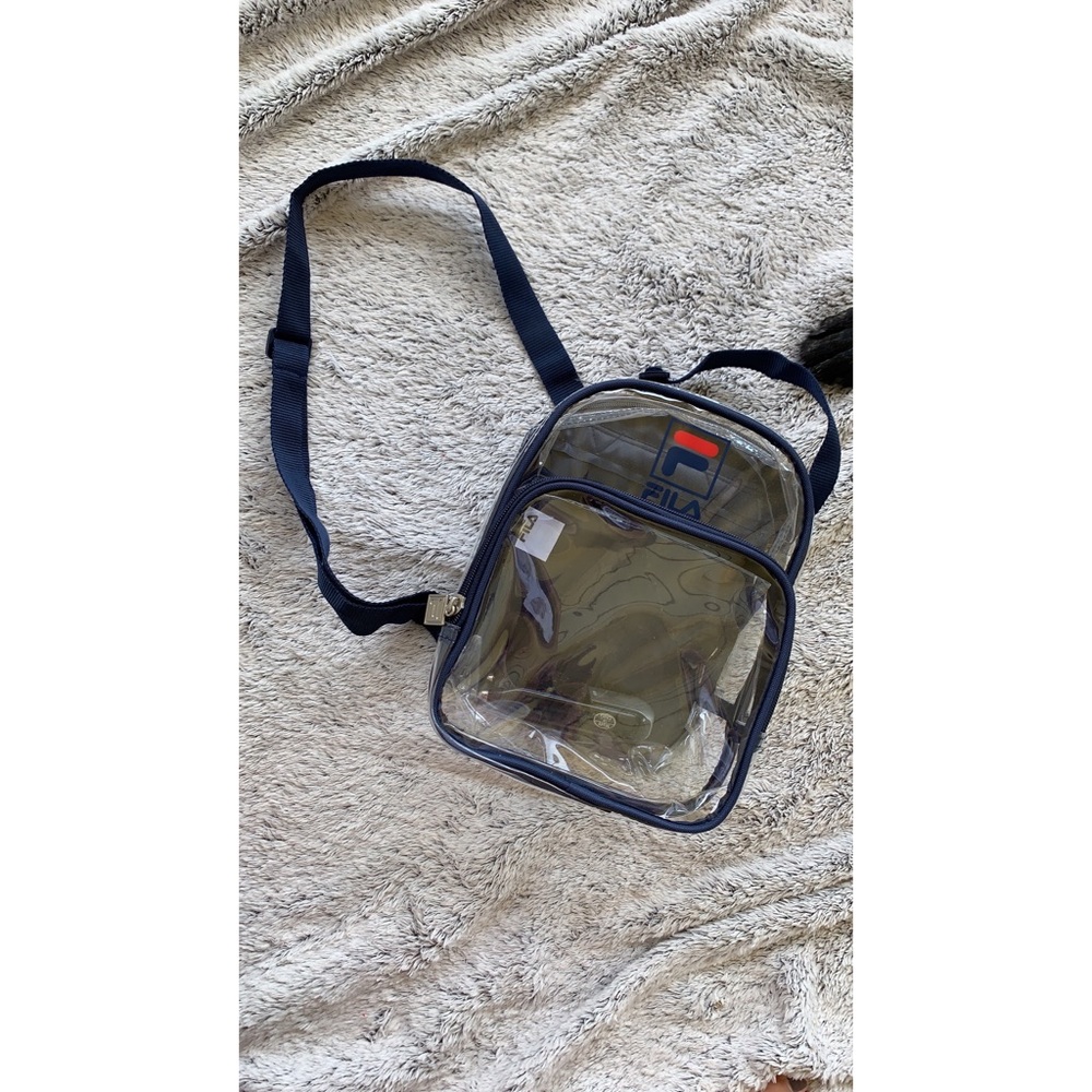 Clear FILA Mini Backpack
